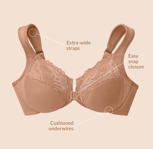 Sky Front-Hook Bra